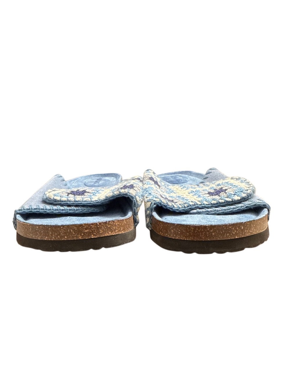 MUK LUKS GIGI CROCHET SANDALS NWOT - Picture 3 of 7